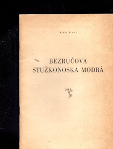 Bezručova stužkonoska modrá