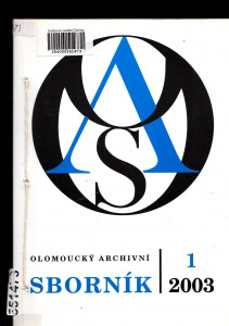Olomoucký archivní sborník 1/2003