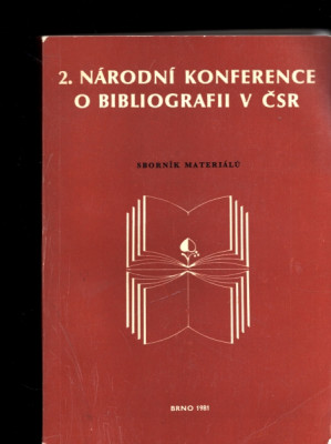 2. Národní konference o bibliografii v ČSR