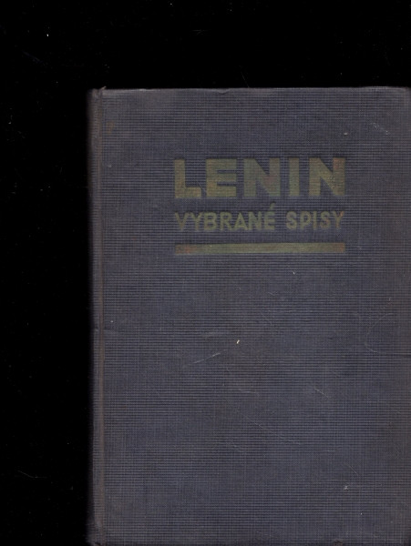 Lenin - Vybrané spisy