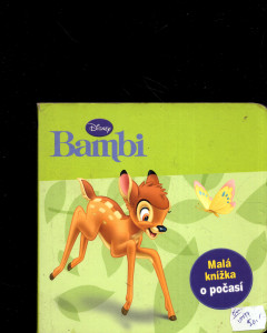 Bambi - malá knížka o počasí