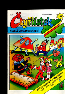 Čtyřlístek 11/96 Příliš smutná princezna