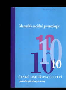 Manuálek sociální gerontologie
