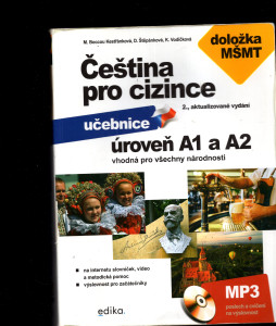 Čeština pro cizince. Úroveň A1 a A2. Učebnice + CD