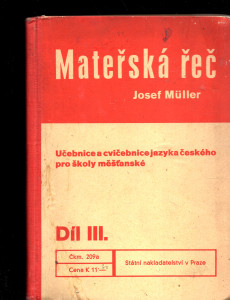 Mateřská řeč díl III.