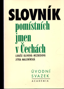 Slovních pomístných jmen v Čechách