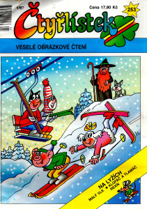 Čtyřlístek 1/97 Na lyžích