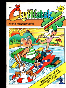 Čtyřlístek 186 Zmražené léto