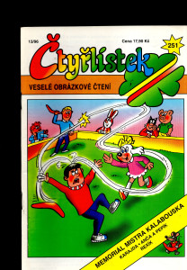 Čtyřlístek 13/96 Memoriál mistra Kalabouska