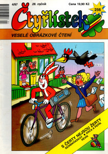Čtyřlístek 4/97 s čerty nejsou žerty