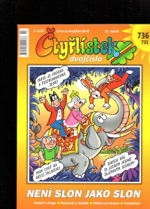 Čtyřlístek dvojčíslo: Není slon jako slon