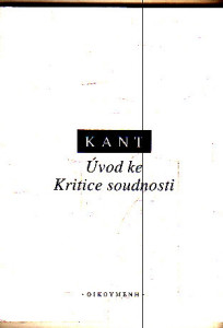 Úvod ke Kritice soudnosti