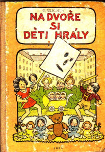 Na dvoře si děti hrály