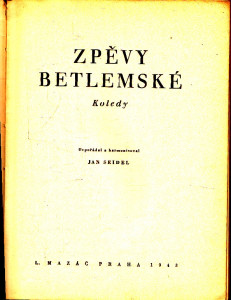 Zpěvy betlemské - koledy