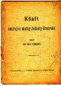 Kšaft umírající matky Jednoty Bratrské