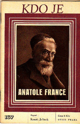 Kdo je Anatole France