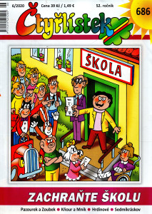Čtyřlístek 686 Zachraňte školu