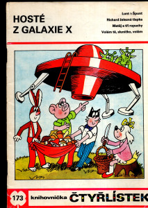 Knihovnička Čtyřlístek 173 Hosté z galaxie X