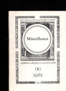 Miscellanea 4/1 