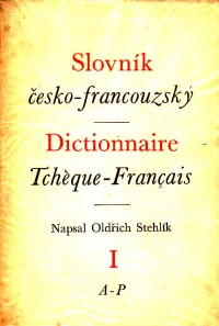 Slovník česko-francouzský I., II.svazek