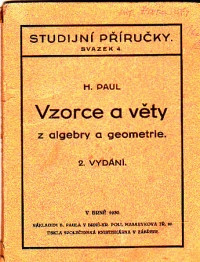 Vzorce a věts z algebry a geometrie