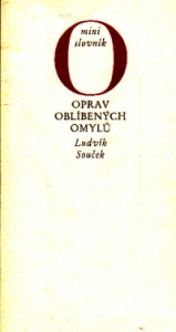 Mini slovník oprav oblíbených omylů