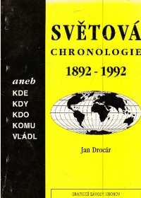 Světová chronologie 1892- 1992